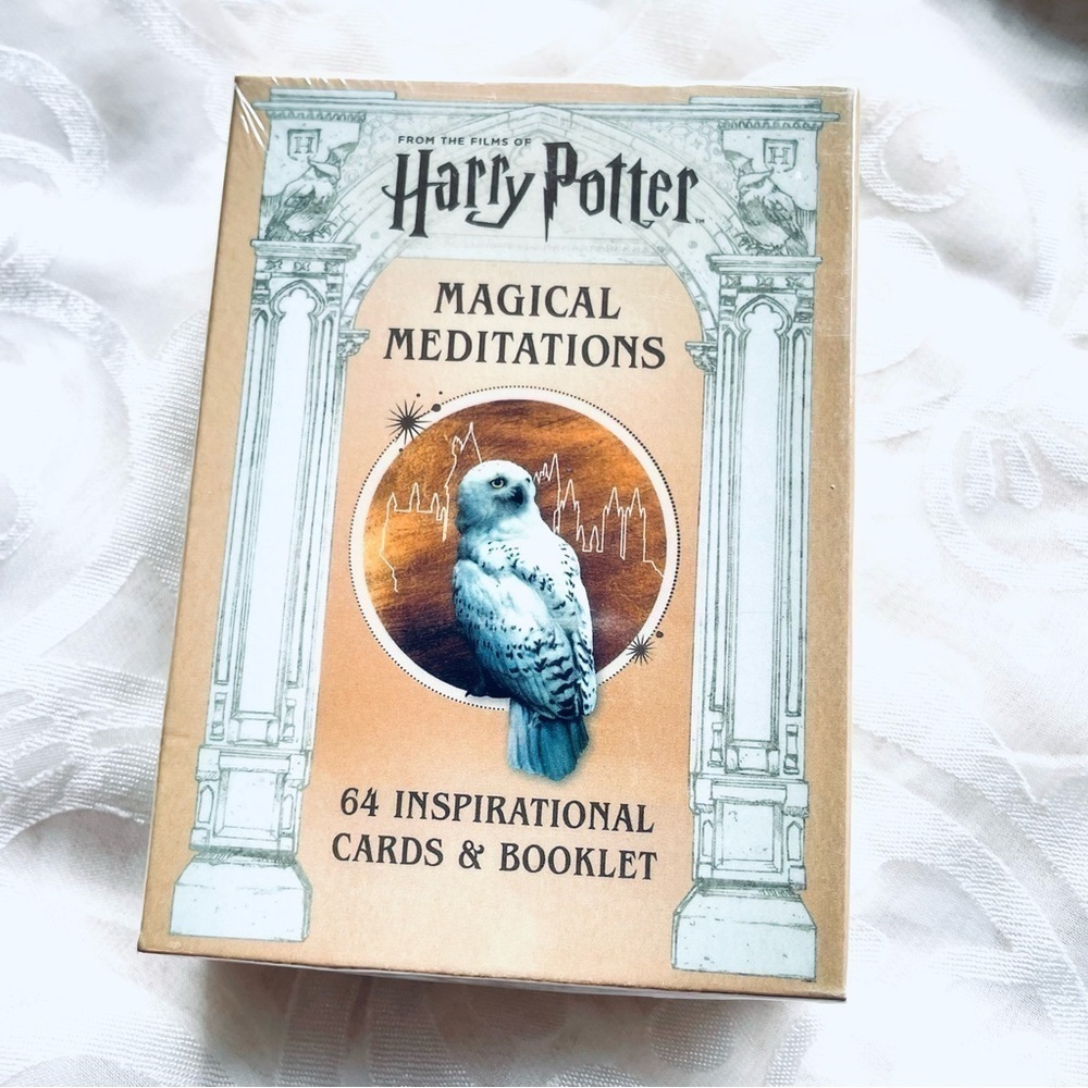 NWT Harry Potter Magical Meditations Card Deck, wonder of the wizarding world